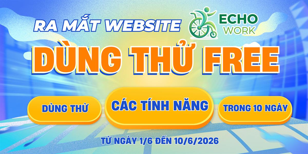 EchoWork - Việc làm cho người khuyết tật